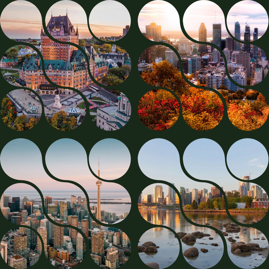 Les 5 villes à visiter au Canada